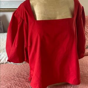 Vince Camuto Scarlet Square Neck Blouse